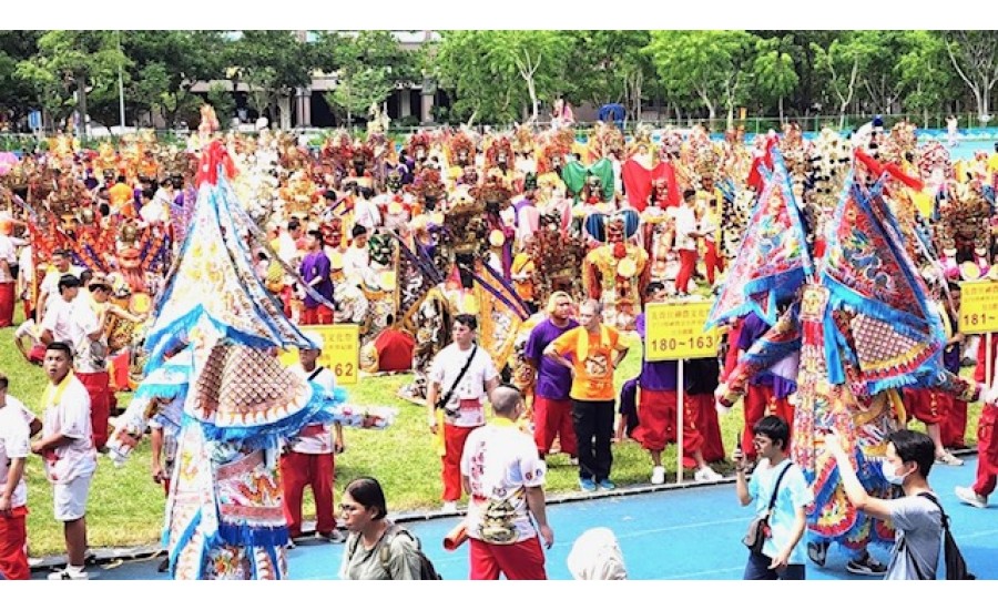 三重先嗇宮歲次甲辰年四月廿五日恭祝神農大帝聖壽暨慶祝建宮270週年慶挑戰「最大規模的神將遶境祈福活動」金氏世界紀錄