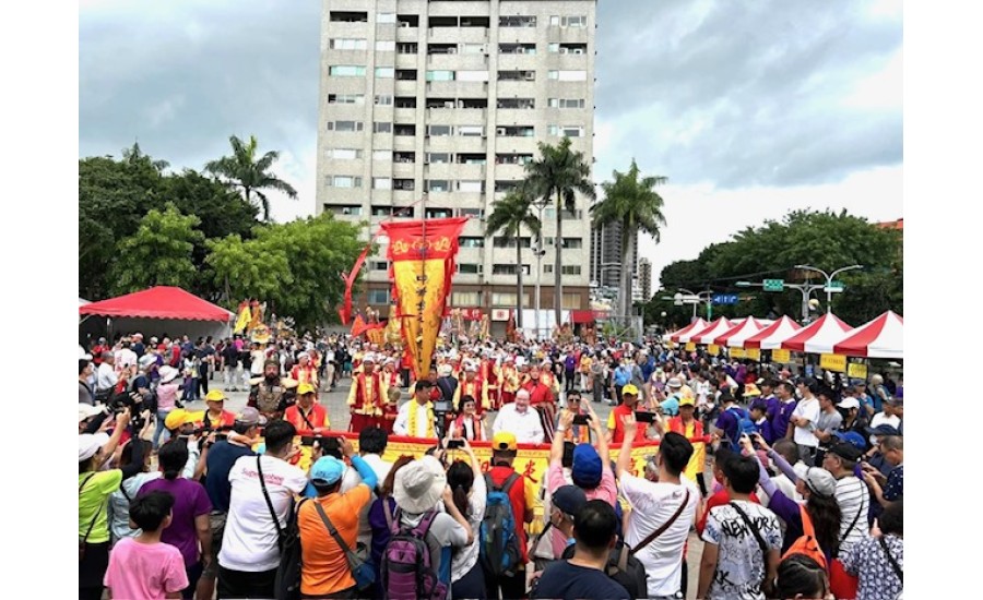 三重先嗇宮歲次甲辰年四月廿五日恭祝神農大帝聖壽暨慶祝建宮270週年慶挑戰「最大規模的神將遶境祈福活動」金氏世界紀錄