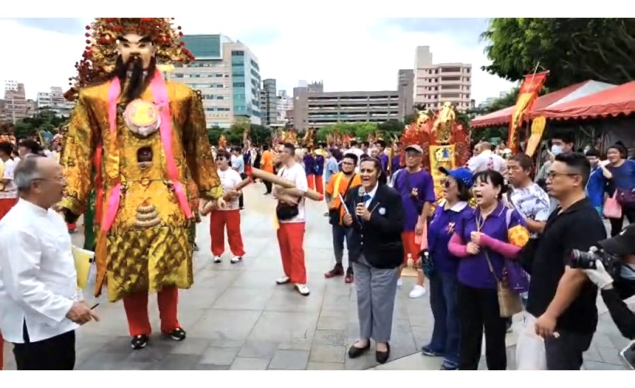 三重先嗇宮歲次甲辰年四月廿五日恭祝神農大帝聖壽暨慶祝建宮270週年慶挑戰「最大規模的神將遶境祈福活動」金氏世界紀錄