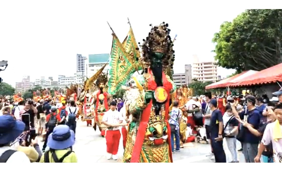 三重先嗇宮歲次甲辰年四月廿五日恭祝神農大帝聖壽暨慶祝建宮270週年慶挑戰「最大規模的神將遶境祈福活動」金氏世界紀錄