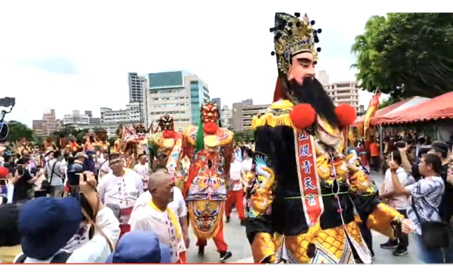 三重先嗇宮歲次甲辰年四月廿五日恭祝神農大帝聖壽暨慶祝建宮270週年慶挑戰「最大規模的神將遶境祈福活動」金氏世界紀錄