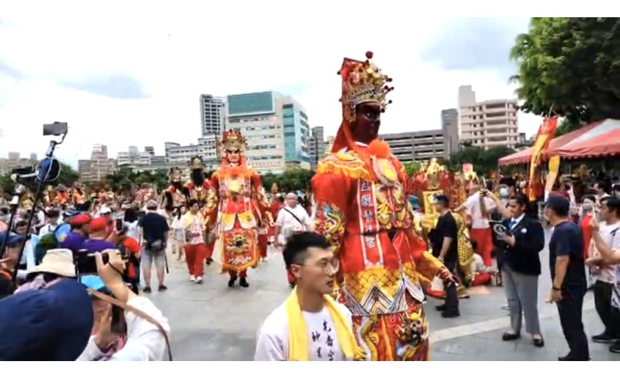 三重先嗇宮歲次甲辰年四月廿五日恭祝神農大帝聖壽暨慶祝建宮270週年慶挑戰「最大規模的神將遶境祈福活動」金氏世界紀錄