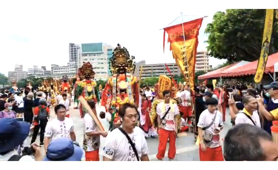 三重先嗇宮歲次甲辰年四月廿五日恭祝神農大帝聖壽暨慶祝建宮270週年慶挑戰「最大規模的神將遶境祈福活動」金氏世界紀錄