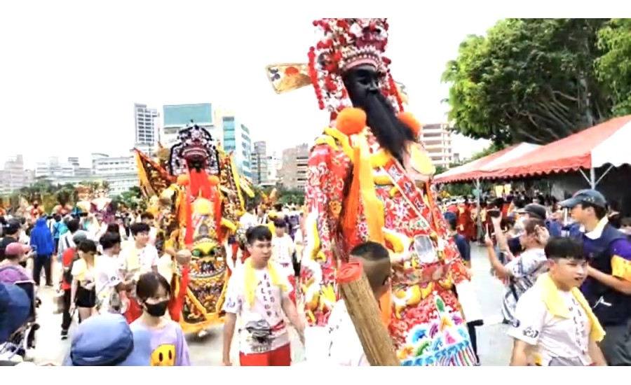 三重先嗇宮歲次甲辰年四月廿五日恭祝神農大帝聖壽暨慶祝建宮270週年慶挑戰「最大規模的神將遶境祈福活動」金氏世界紀錄