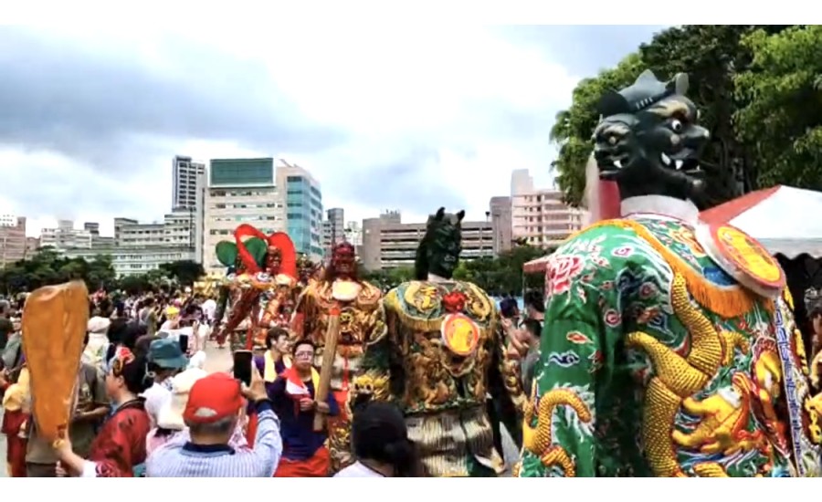 三重先嗇宮歲次甲辰年四月廿五日恭祝神農大帝聖壽暨慶祝建宮270週年慶挑戰「最大規模的神將遶境祈福活動」金氏世界紀錄