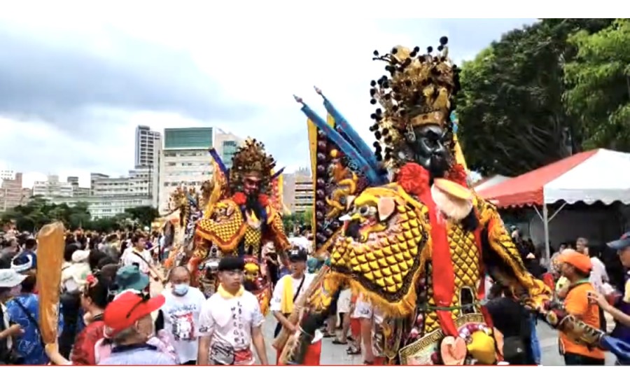 三重先嗇宮歲次甲辰年四月廿五日恭祝神農大帝聖壽暨慶祝建宮270週年慶挑戰「最大規模的神將遶境祈福活動」金氏世界紀錄