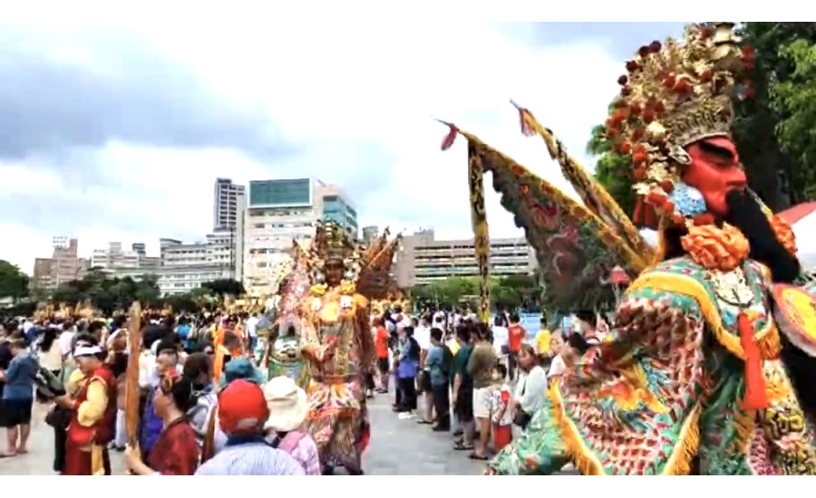 三重先嗇宮歲次甲辰年四月廿五日恭祝神農大帝聖壽暨慶祝建宮270週年慶挑戰「最大規模的神將遶境祈福活動」金氏世界紀錄