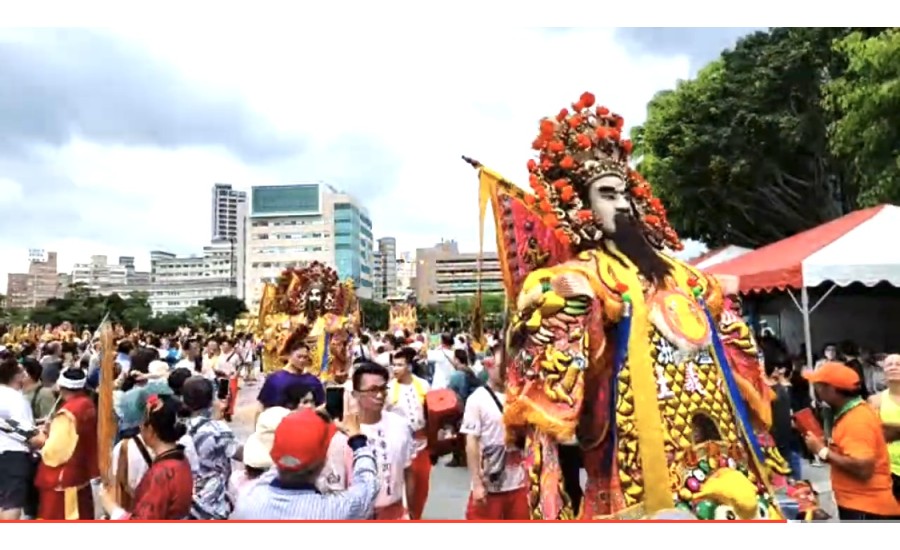 三重先嗇宮歲次甲辰年四月廿五日恭祝神農大帝聖壽暨慶祝建宮270週年慶挑戰「最大規模的神將遶境祈福活動」金氏世界紀錄