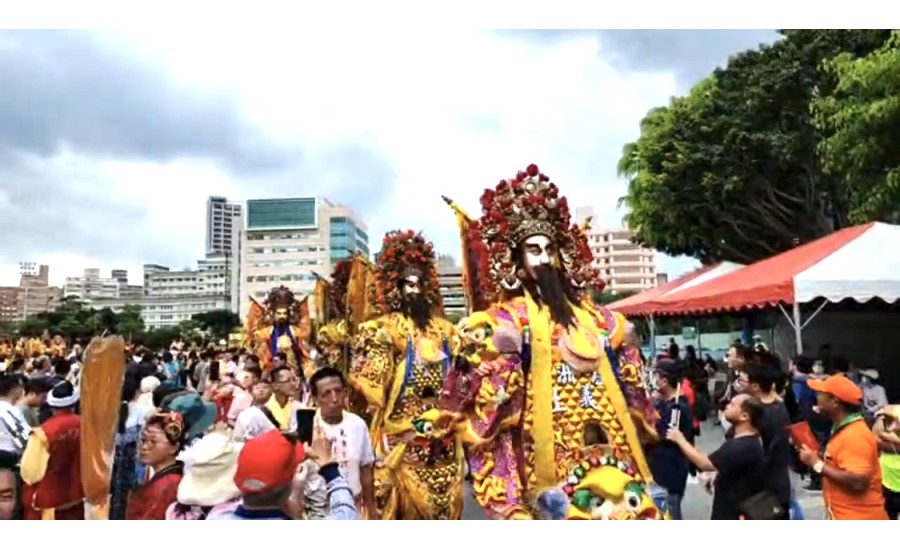 三重先嗇宮歲次甲辰年四月廿五日恭祝神農大帝聖壽暨慶祝建宮270週年慶挑戰「最大規模的神將遶境祈福活動」金氏世界紀錄