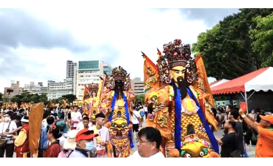 三重先嗇宮歲次甲辰年四月廿五日恭祝神農大帝聖壽暨慶祝建宮270週年慶挑戰「最大規模的神將遶境祈福活動」金氏世界紀錄