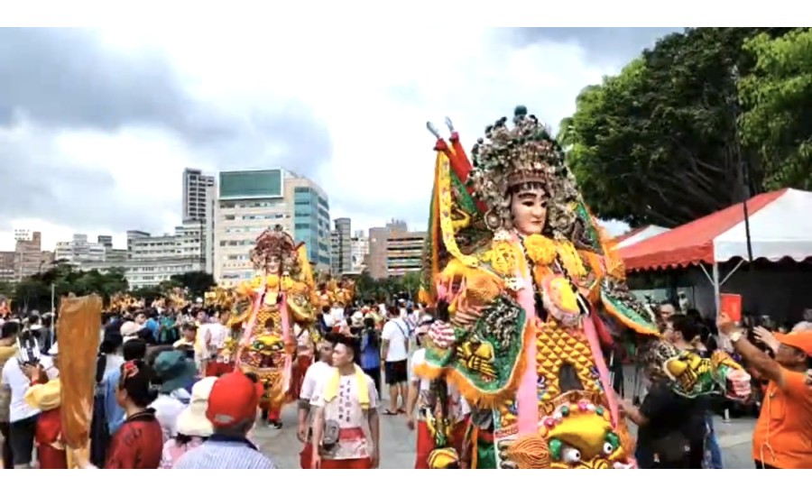 三重先嗇宮歲次甲辰年四月廿五日恭祝神農大帝聖壽暨慶祝建宮270週年慶挑戰「最大規模的神將遶境祈福活動」金氏世界紀錄